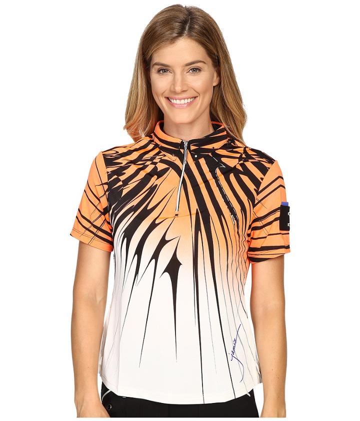 Jamie Sadock - Electricity Print Short Sleeve Top