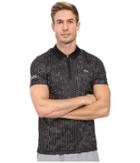 Lacoste - T1 Short Sleeve Printed Ultra Dry W/ Zipper Placket