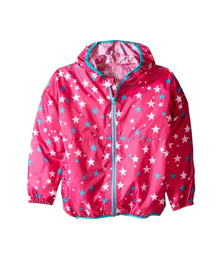 Hatley Kids - Fuchsia Stars Wind Breakers