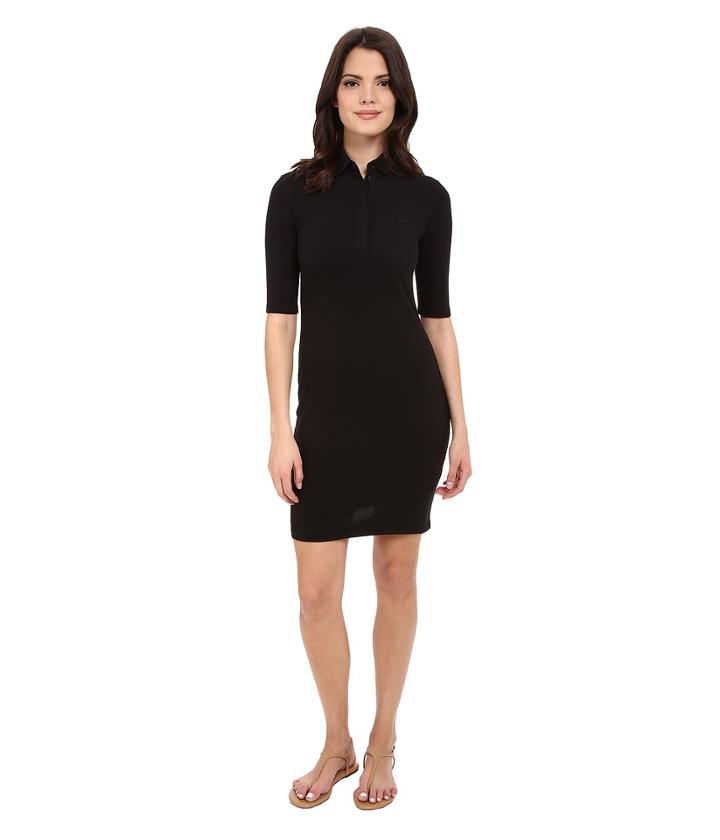 Lacoste - Half Sleeve Pique Polo Dress