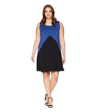 Karen Kane Plus - Plus Size Color Block Dress