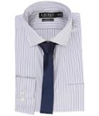 Lauren Ralph Lauren - Stretch Poplin Spread Collar Slim Button Down Shirt