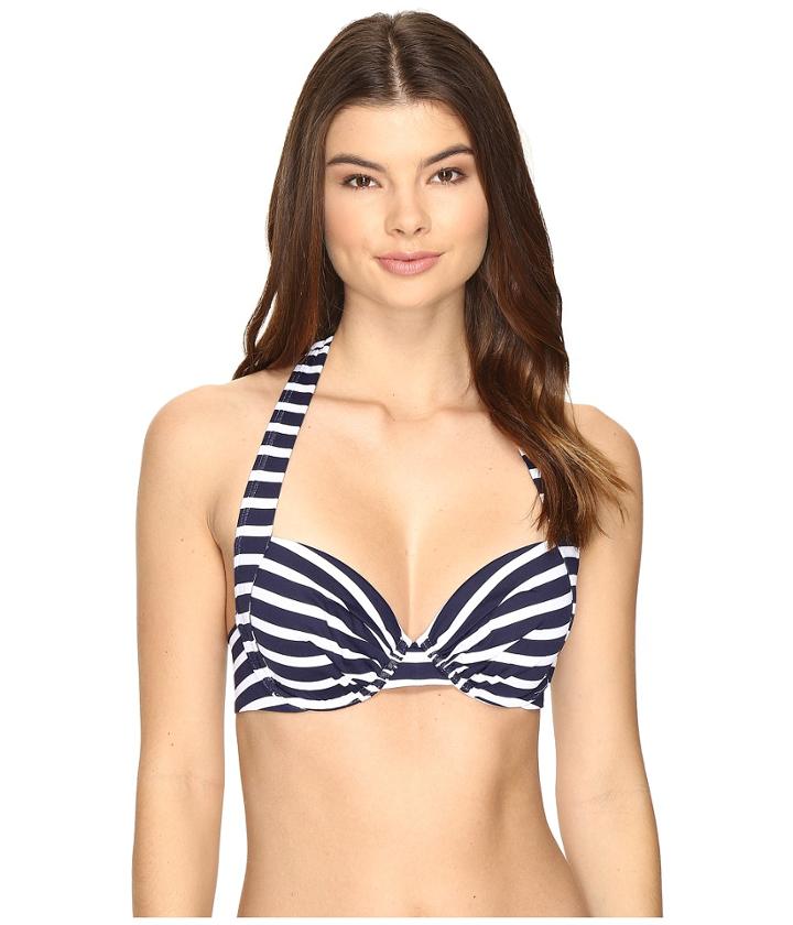 Tommy Bahama - Breton Stripe Underwire Halter Bikini Top