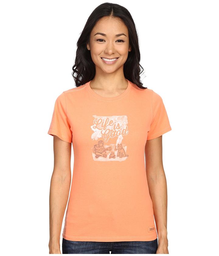 Life Is Good - Life Is Good Campfire Crusher Tee
