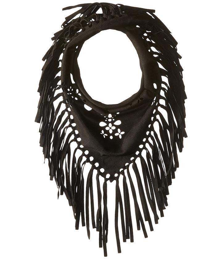 Steve Madden - Laser Cut Faux Suede Neckerchief