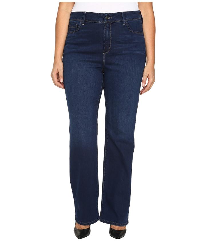 Nydj Plus Size - Plus Size Barbara Bootcut Jeans In Future Fit Denim In Provence