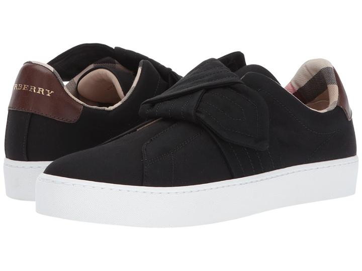 Burberry - Trench Knot Cotton Gabardine Trainers