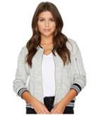 Jack By Bb Dakota - Codee Space Dyed French Terry Bomber