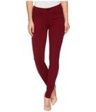 Liverpool - Madonna Five-pocket Leggings In Silky Soft Ponte Knit In Wine