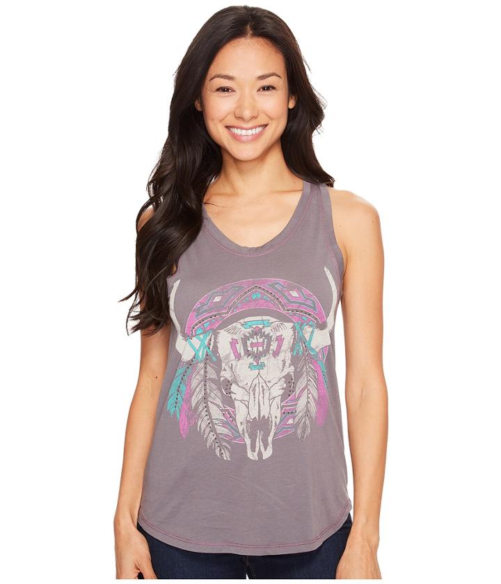 Rock And Roll Cowgirl - Basic Loose Tank Top 49-1160