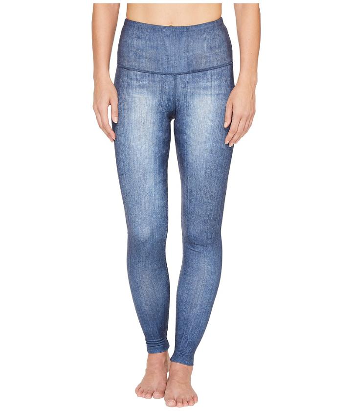 Lucy - Indigo High-rise Yoga Leggings