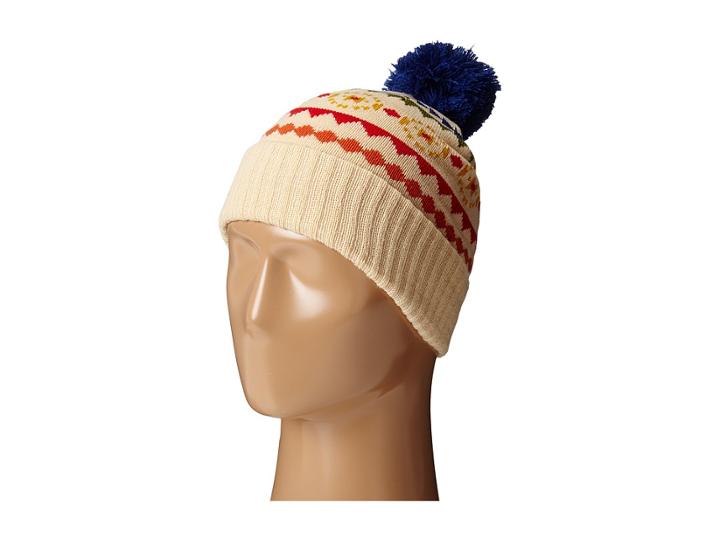 San Diego Hat Company Kids - Knk3463 Oversized Navajo Intarsia Beanie With Pom Pom