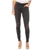 Parker Smith - Kam Skinny Jeans In Pewter Destroy