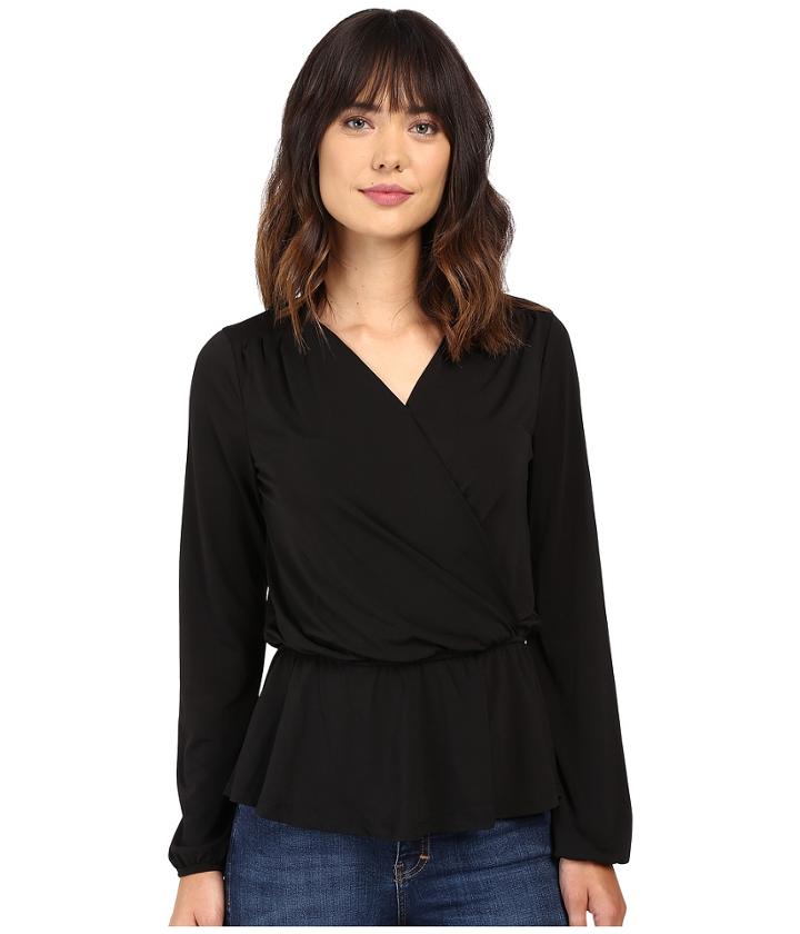 B Collection By Bobeau - Bella Side Tie Knit Blouse