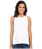 Blank Nyc - Tank Top With Lace-up Detail