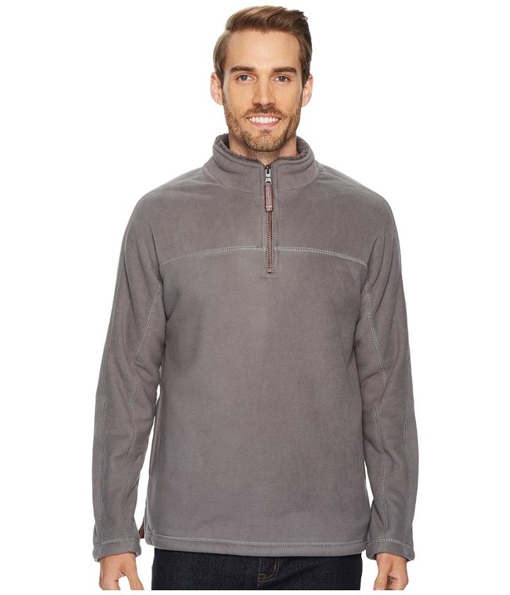 True Grit - Bonded Polar Fleece And Sherpa 1/4 Zip Pullover