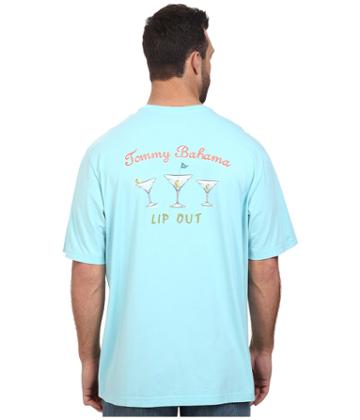 Tommy Bahama Big &amp; Tall - Big Tall Lip Out Tee