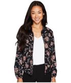 Ivanka Trump - Floral Printed Bomber Jacket