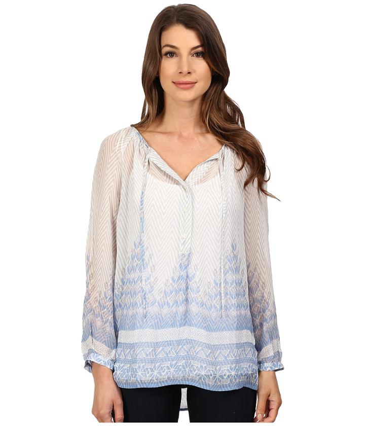 Lucky Brand - Chevron Peasant Top