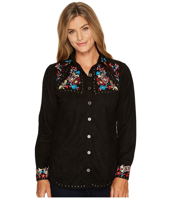 Scully - Anaya Beautfully Embroidered Studded Top