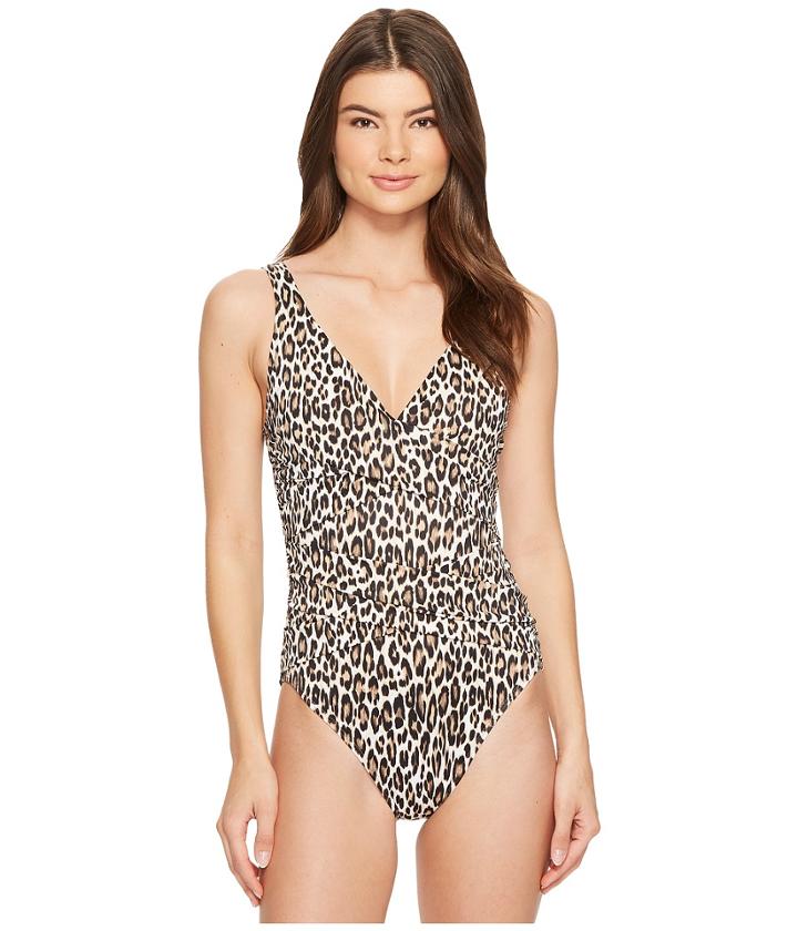 Tommy Bahama - Cat's Meow Underwire Ots Wrap One-piece