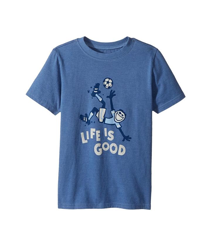 Life Is Good Kids - Bicycle Kick Soccer Crusher Tee
