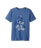 Life Is Good Kids - Bicycle Kick Soccer Crusher Tee