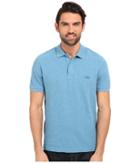 Lacoste - Short Sleeve Garment Dyed Slub Pique Polo Shirt