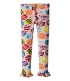 Fendi Kids - Fur Monster Print Leggings