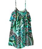 Mara Hoffman Kids - Aloe Printed Swing Dress