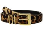 Lauren Ralph Lauren - Haircalf Triple Keeper Belt