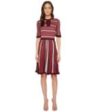 Kate Spade New York - Multi Stripe Sweater Dress