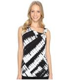 Calvin Klein - Printed Top W/ Hardware At Shoulder