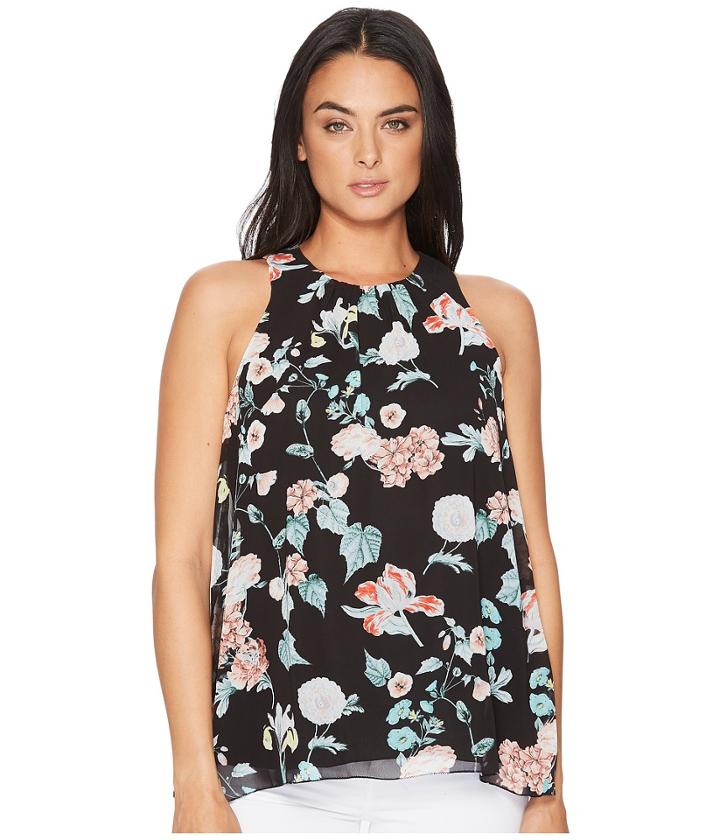 Vince Camuto - Sleeveless Floral Gardens Blouse