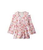 Ella Moss Girl - Cold Shoulder Floral Romper