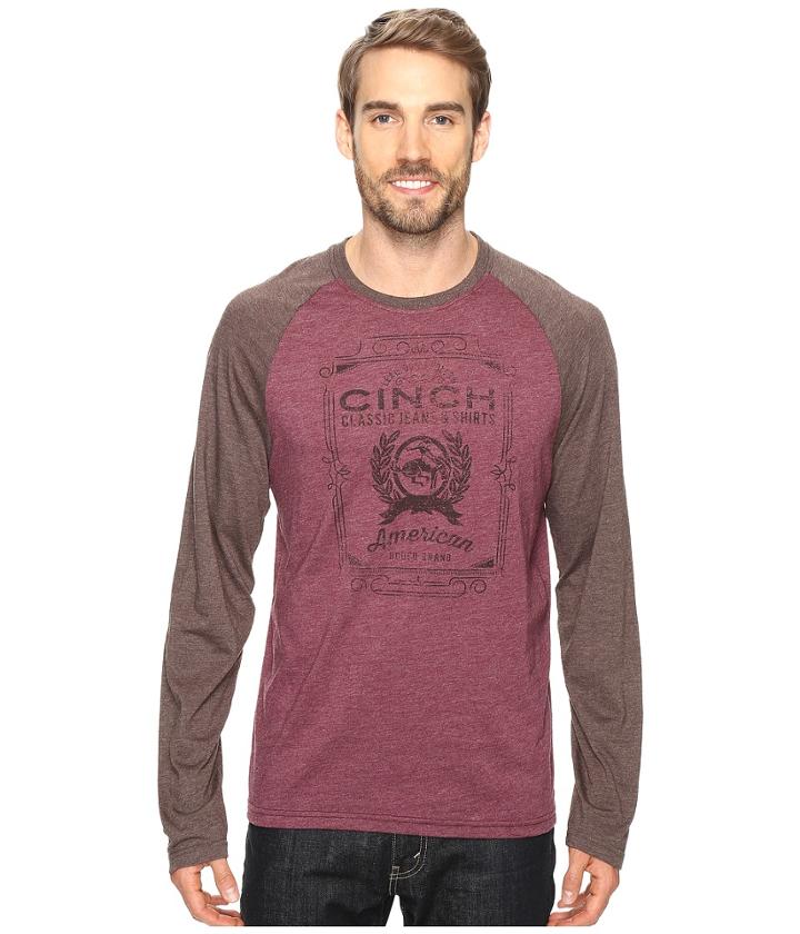 Cinch - Long Sleeve Raglan Jersey Tee
