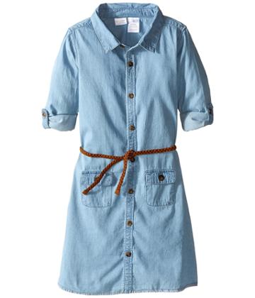 Kardashian Kids - Chambray Pocket Shirtdress