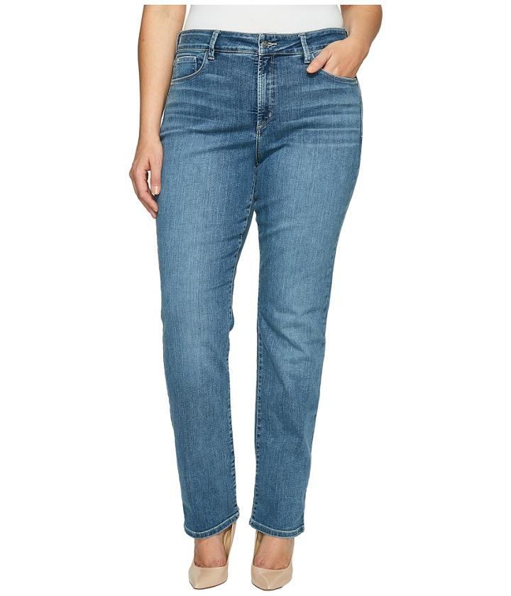 Nydj Plus Size - Plue Size Marilyn Straight In Heyburn Wash