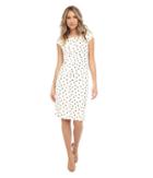 Adrianna Papell - Cowl Neck Printed Sheath Dress