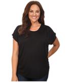 B Collection By Bobeau Curvy - Plus Size Nora Scoop Neck T-shirt