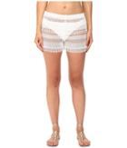 Queen &amp; Pawn - Marathi Lace Vintage-dyed Beach Shorts