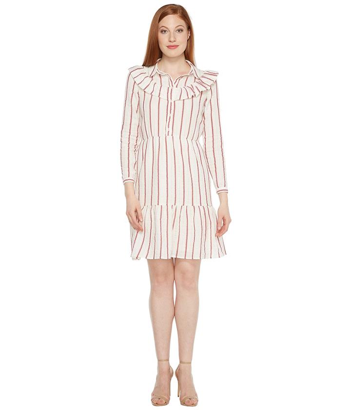 Intropia - Striped Midi Dress