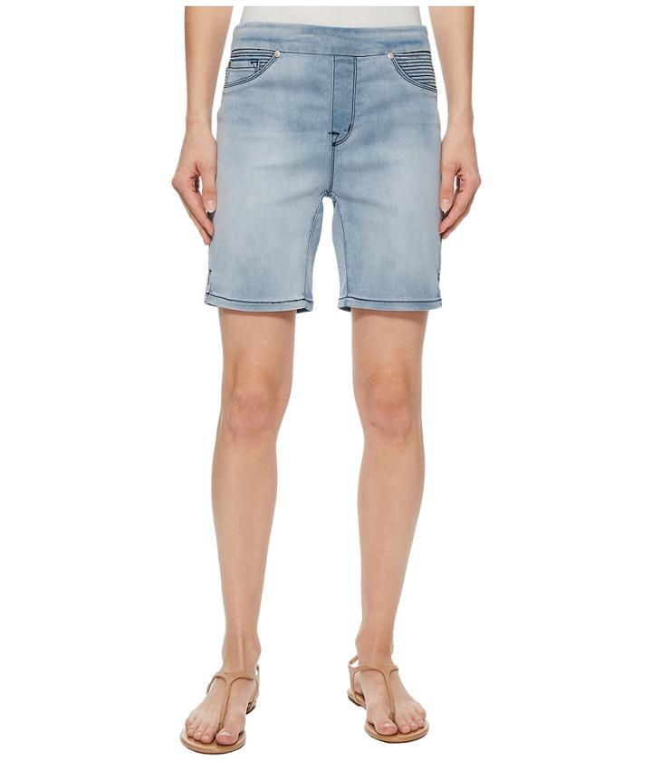 Tribal - Pull-on 7 Dream Jean Shorts In Sky
