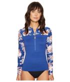 Seafolly - Vintage Wildflower Long Sleeve Sunvest