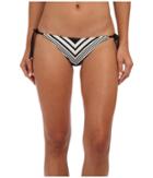 Vitamin A Swimwear - Natalie Miter Stripe Tie Side