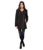 Jessica Simpson - Asymmetrical Zip Quilt With Hood