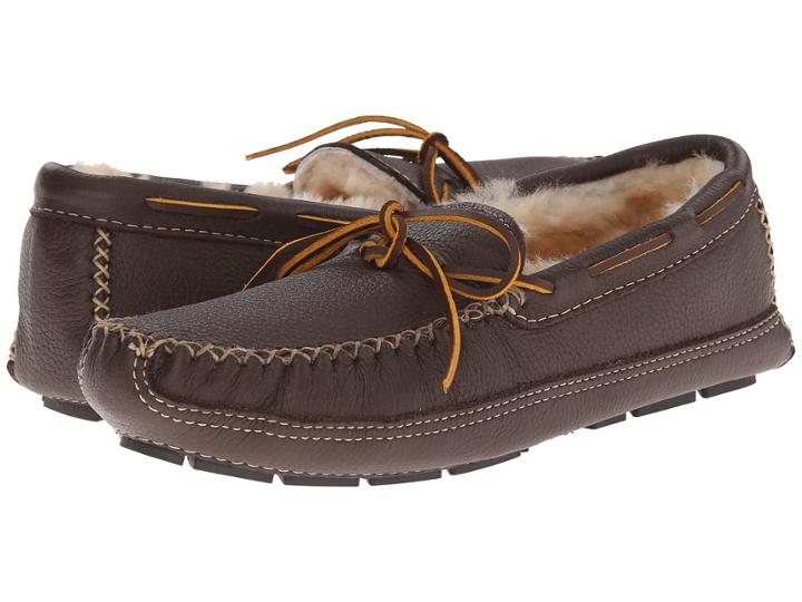 Minnetonka - Sheepskin Lined Moose Slipper