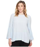 Vince Camuto Specialty Size - Plus Size Bell Sleeve Blouse