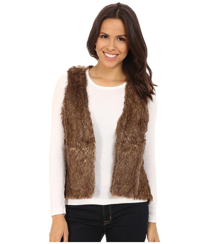 Stetson - Faux Fur Cropped Vest