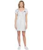 Michael Stars - Nautical Wash Short Sleeve V-neck Dress
